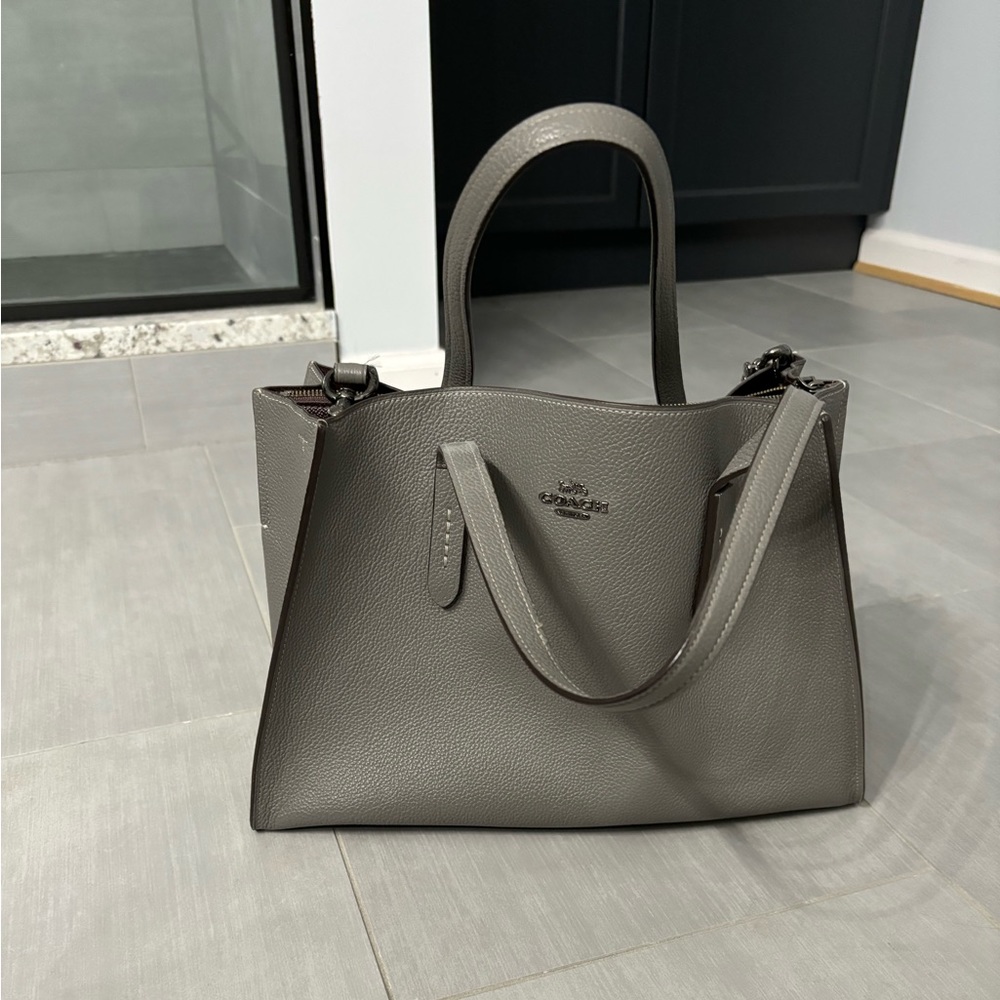 Coach purse - gray